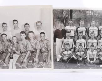 1937 Boone Nite Hawks & Shukei Baseball Photos