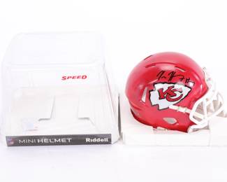 Mini Helmet signed by Lake Dawson