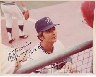 Fred Patek autographed photo