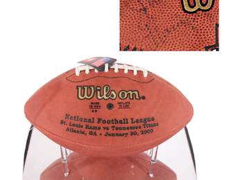 Autographed 2000 football