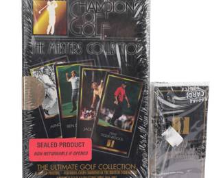 Sealed Champions of Golf - The Masters Collection cards