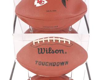 1999 KC Chiefs vs. Falcons football