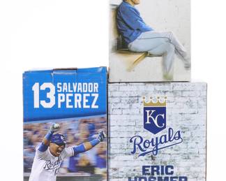 Lot of Royals bobbleheads