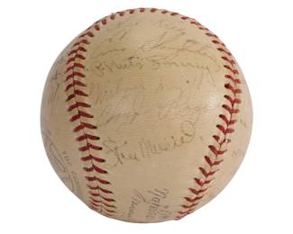 1950's St. Louis Cardinals team signed baseball
