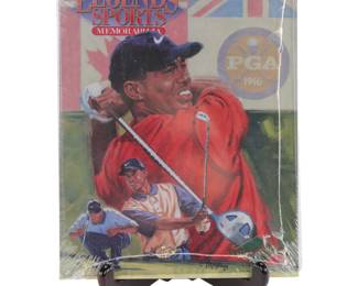 Sealed Tiger Woods limited edition Legends Sports memorabilia magazine