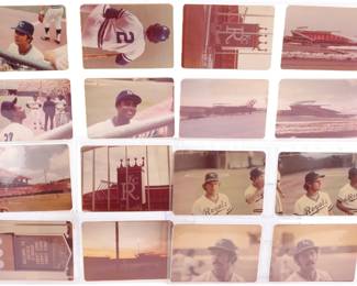 Lot of Unpublished behind the scenes photos of KC Royals 1978-81