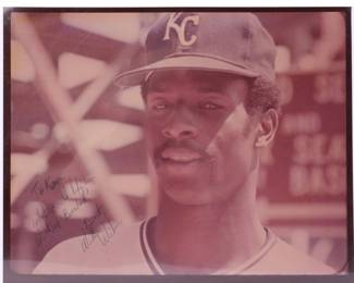 Willy Wilson autographed photo