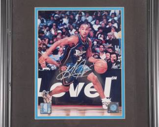 Grant Hill autographed photo