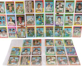Vintage Topps Baseball Cards lot