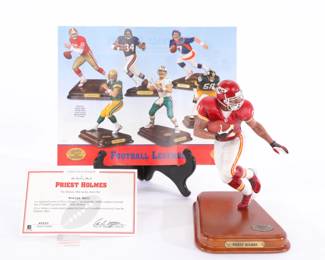 Priest Holmes Danbury Mint figurine