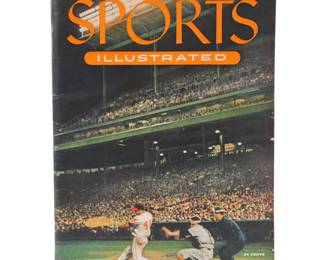 1st Issue of Sports Illustrated magazine (with baseball cards inside)