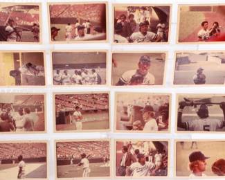Lot of Unpublished behind the scenes photos of KC Royals 1978-81