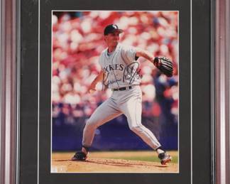 Kevin Ritz autographed photo