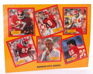1981 KC Chiefs Autographed Car