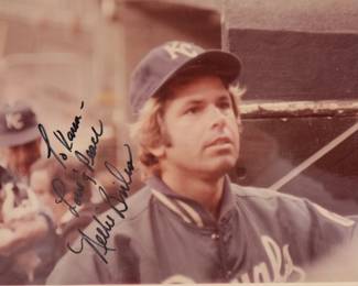 Nellie Nelson Briles autographed photo
