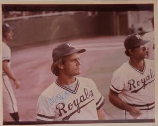 George Brett autographed photo