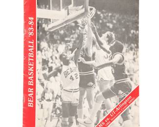 1983-84 SMS vs UT-Arlington Basketball program