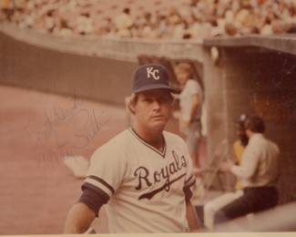 Marty Pattin autographed photo