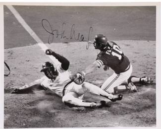 John Mayberry autographed photo