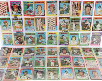 Vintage Topps Baseball Cards lot