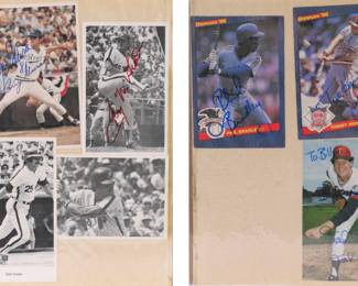 Autographed photos