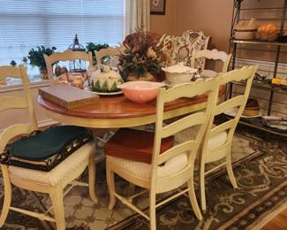 dining table with 6 chairs