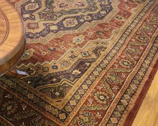 gorgeous rugs throughout home