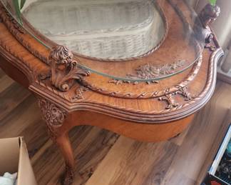 gorgeous antique table