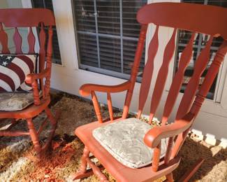 rocking chairs
