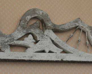 architectural hanging wall decor 