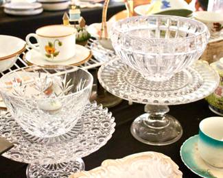 Pretty decorative glassware