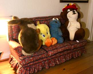 Very small stuffed animal couch 