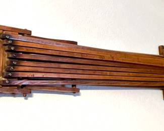 Antique clothing dryer rack