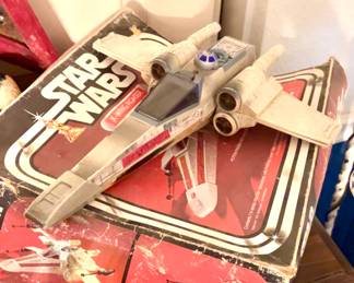 Star Wars vintage collectible toys and ships 