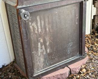 Antique burglar alarm box , O B McCormick Co., Minneapolis MN