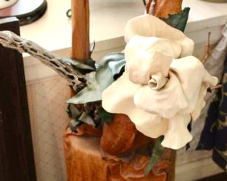 Indoor floral/natured themed decor 