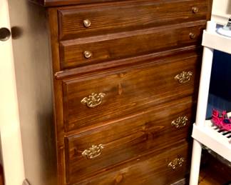 Wood dresser 