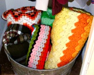 Knitted blankets