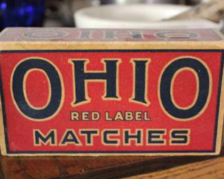 Vintage match box 