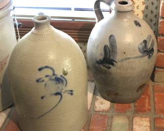 Various crocks and stoneware 