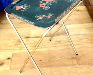 Vintage foldable table stand 