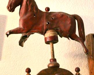 Merry-go-round horse antique decor