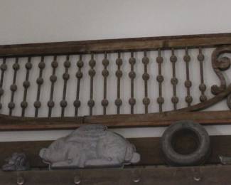 architectural hanging wall decor 