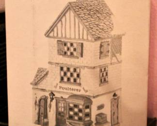 Department 56 Christmas collectibles: Poulterer