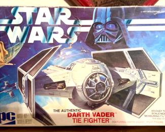 Vintage Star Wars toys and ships 