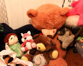 Stuffed animal lot 