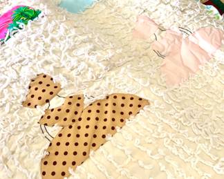 Fashionable women quilt blanket 