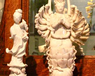 Asian artwork decor pieces 