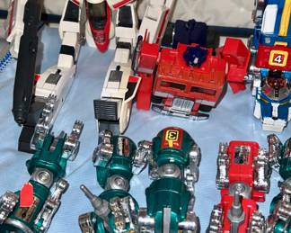 Vintage transformers toys 