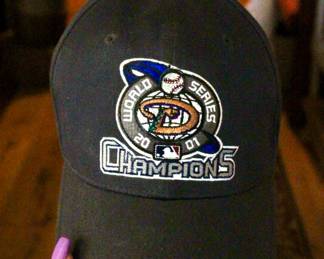 2001 World Series Diamondbacks champions hat 